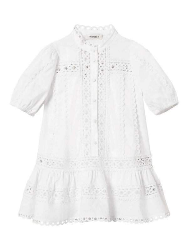 Twinset Robe Au Genou - Argent