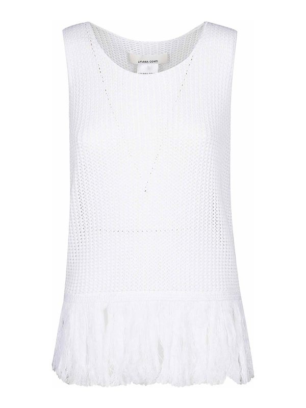 Liviana Conti Top - Blanc