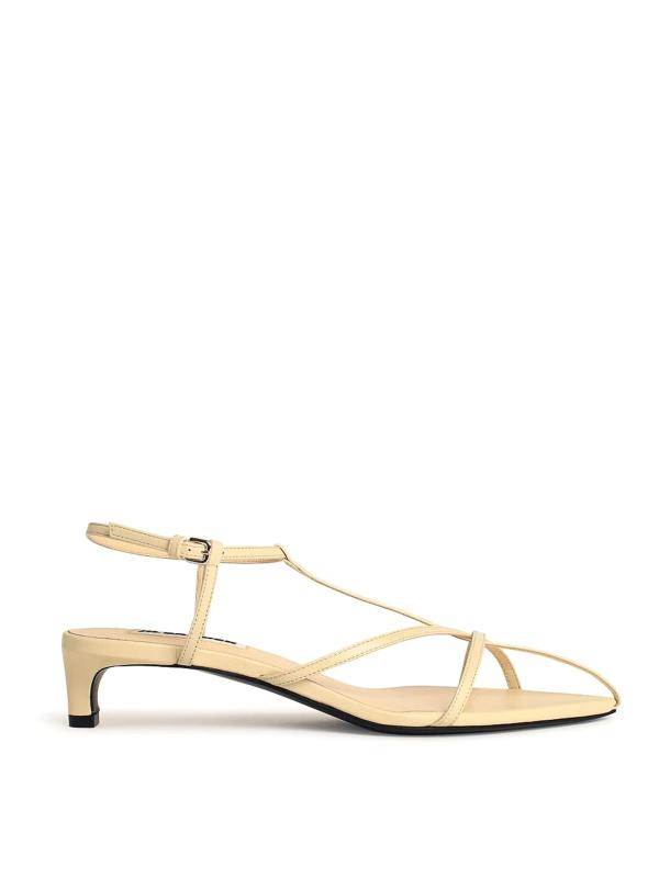 Jil Sander Sandales - Blanc