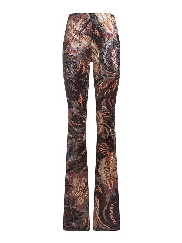 Etro Pantalons Décontractés - Gris