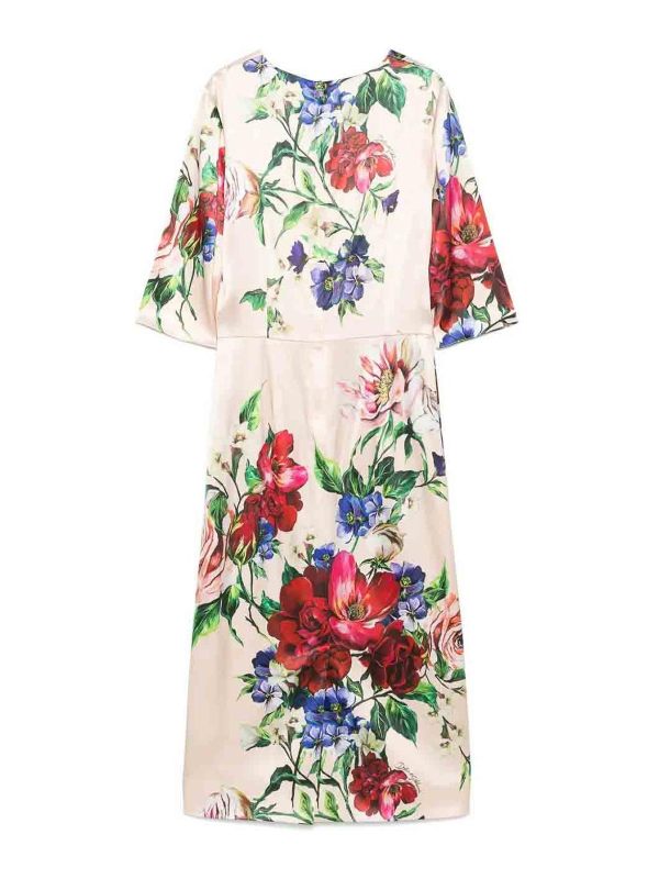 Dolce & Gabbana Robe Au Genou - Beige