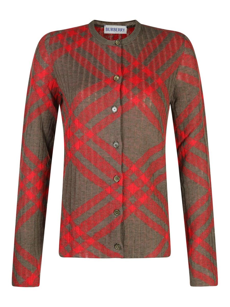 Burberry Pull Col Rond - Noir
