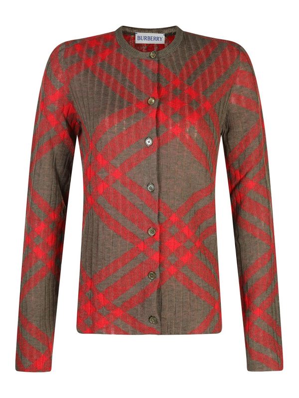 Burberry Pull Col Rond - Noir