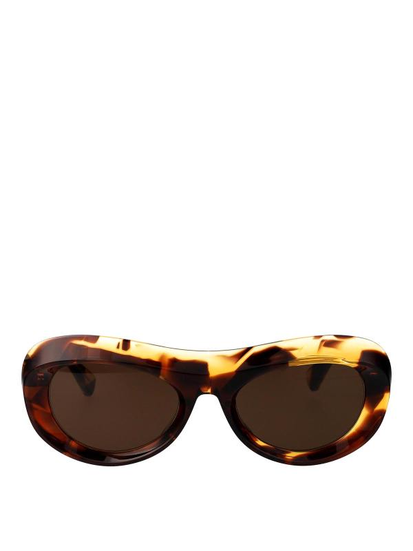 Bottega Veneta Lunettes De Soleil - Marron