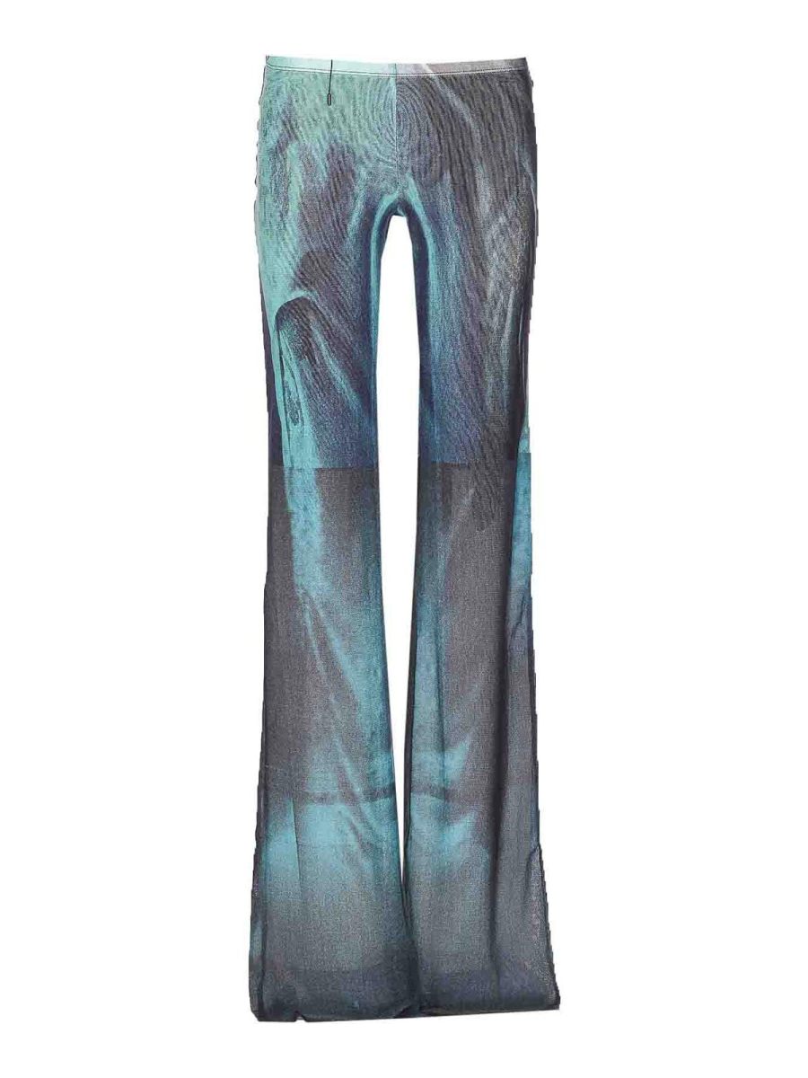 Jean Paul Gaultier Pantalons Décontractés - Bleu