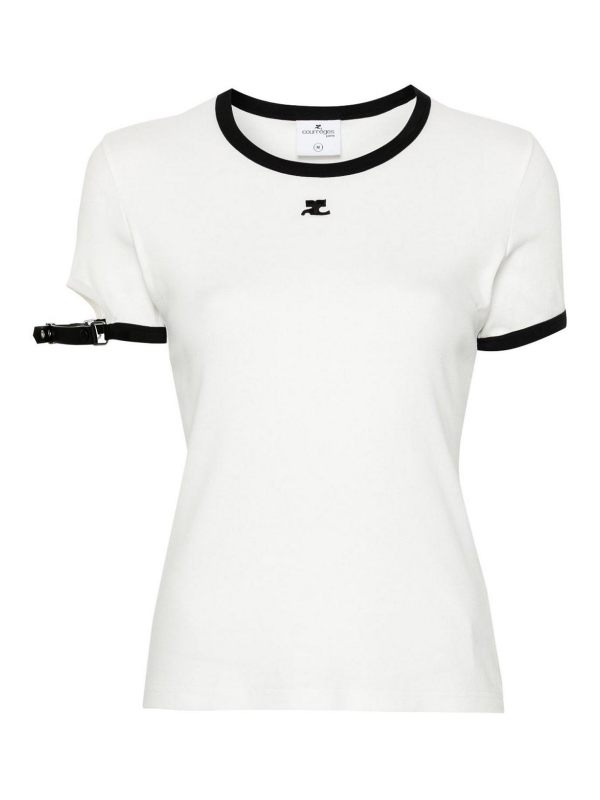 Courreges T-Shirt - Blanc