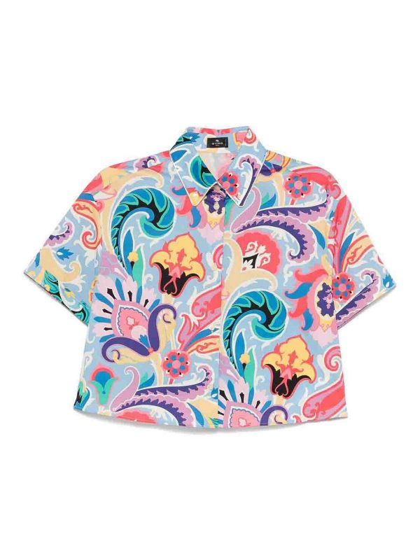 Etro Chemise - Bleu Clair
