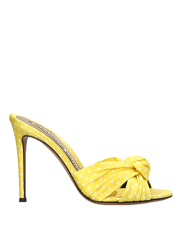 Alexandre Vauthier Sandales - Jaune
