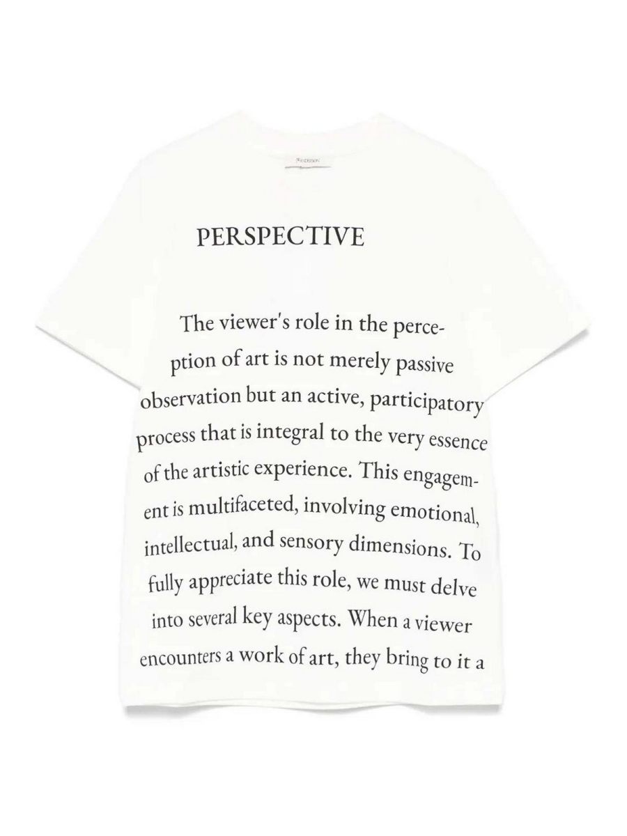 J. W. Anderson T-Shirt - Blanc