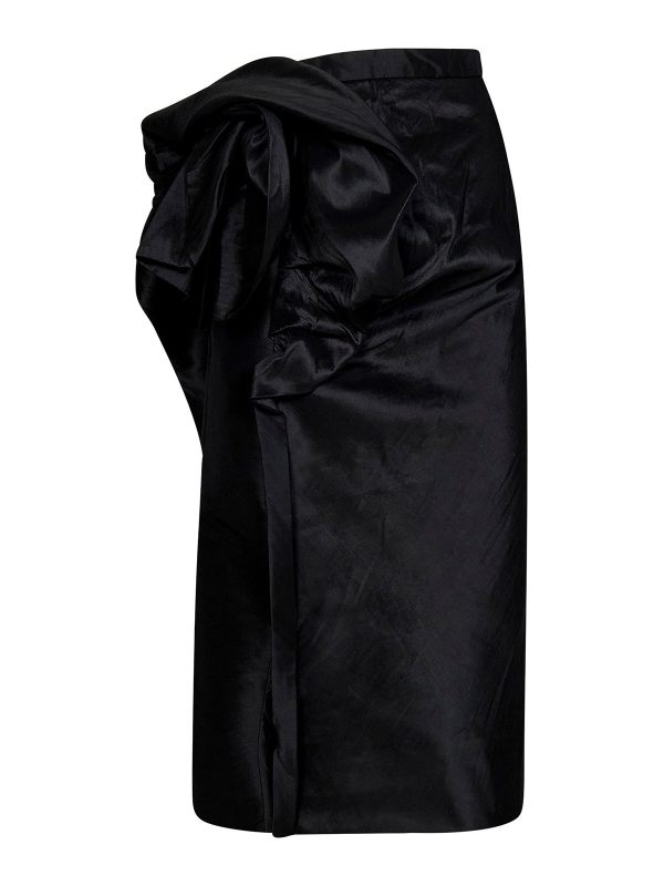 Maison Margiela Jupe Midi - Noir