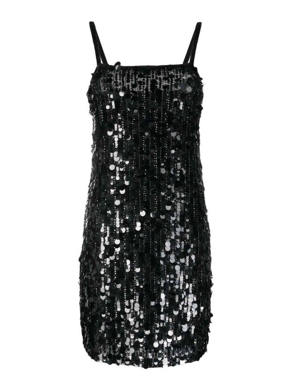 P. A.R. O.S. H. Robe Au Genou - Noir