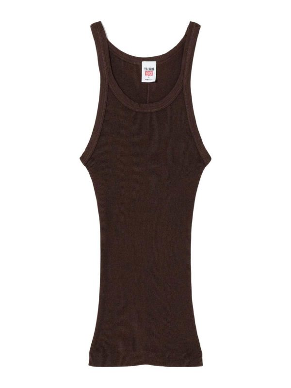Re/Done Top - Marron