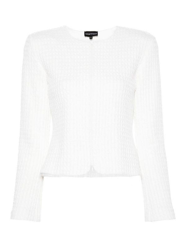 Emporio Armani Veste Casual - Blanc
