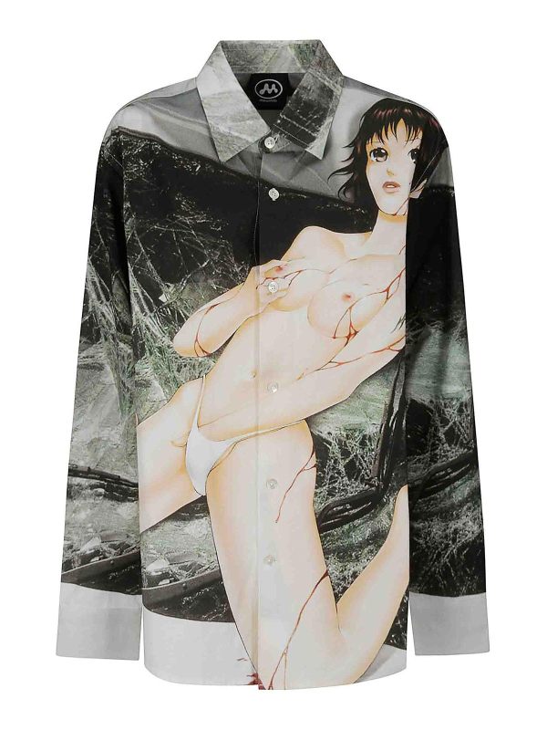 Mowalola Chemise - Vert