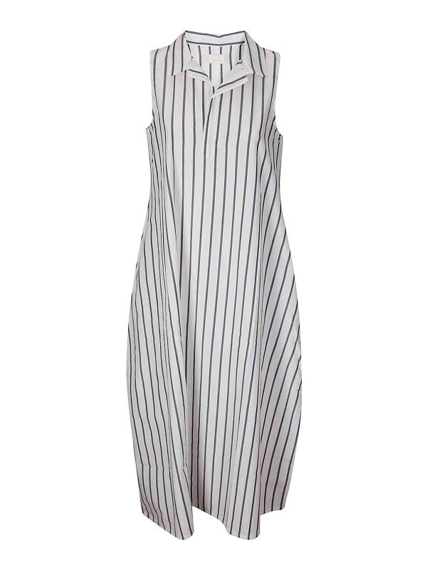 Labo. Art Robe Au Genou - Blanc