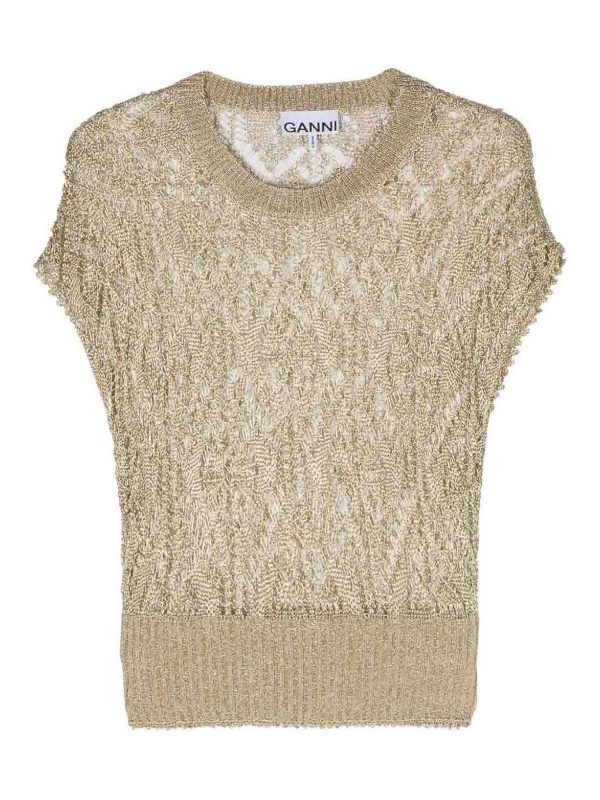 Ganni T-Shirt - Or