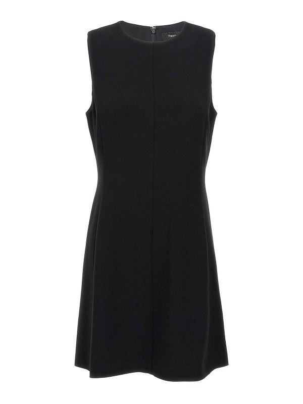 Theory Robe Au Genou - Easy Flare