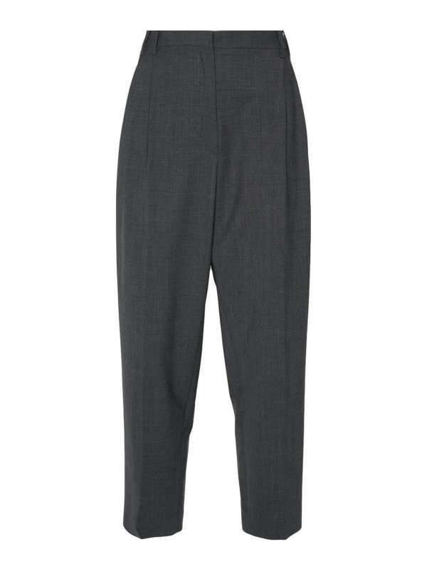 Brunello Cucinelli Pantalons Décontractés - Gris