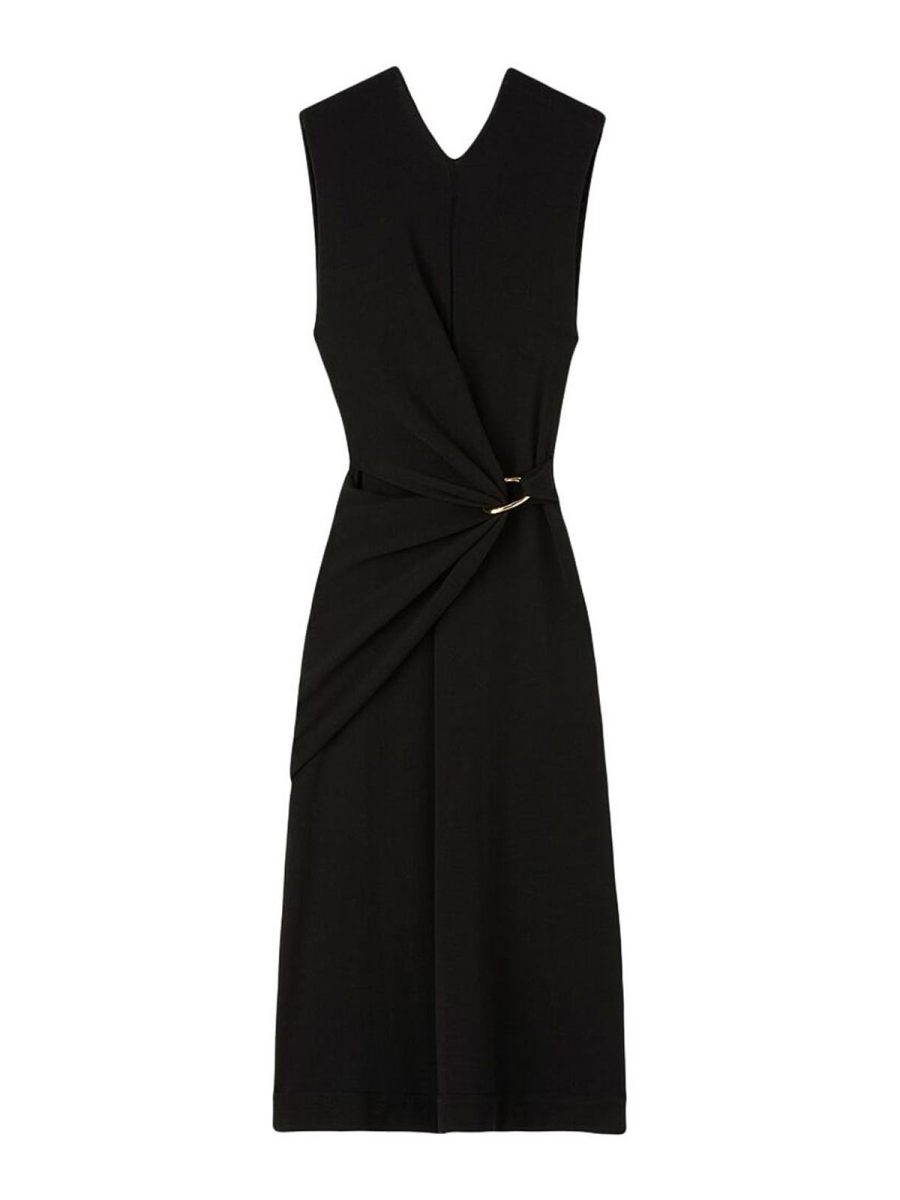 Jil Sander Maxi Robe - Noir