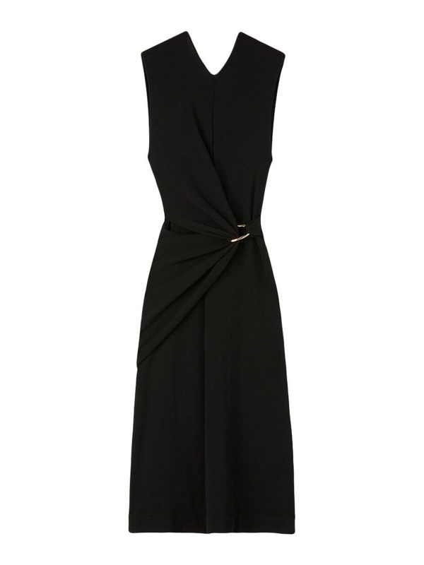 Jil Sander Maxi Robe - Noir