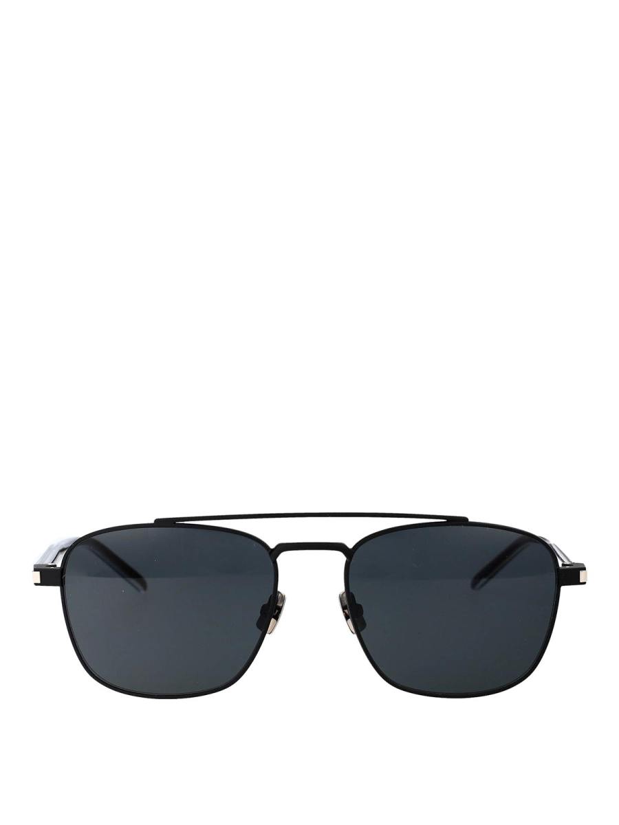 Saint Laurent Lunettes De Soleil - Noir