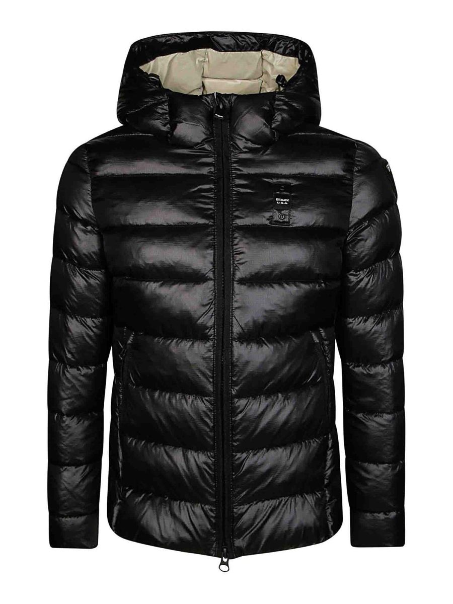 Blauer Blouson Rembourré - Noir