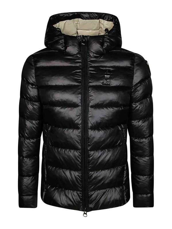 Blauer Blouson Rembourré - Noir