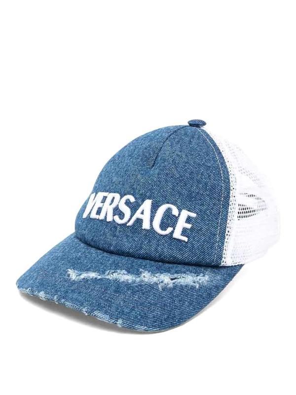 Versace Young Chapeau - Bleu