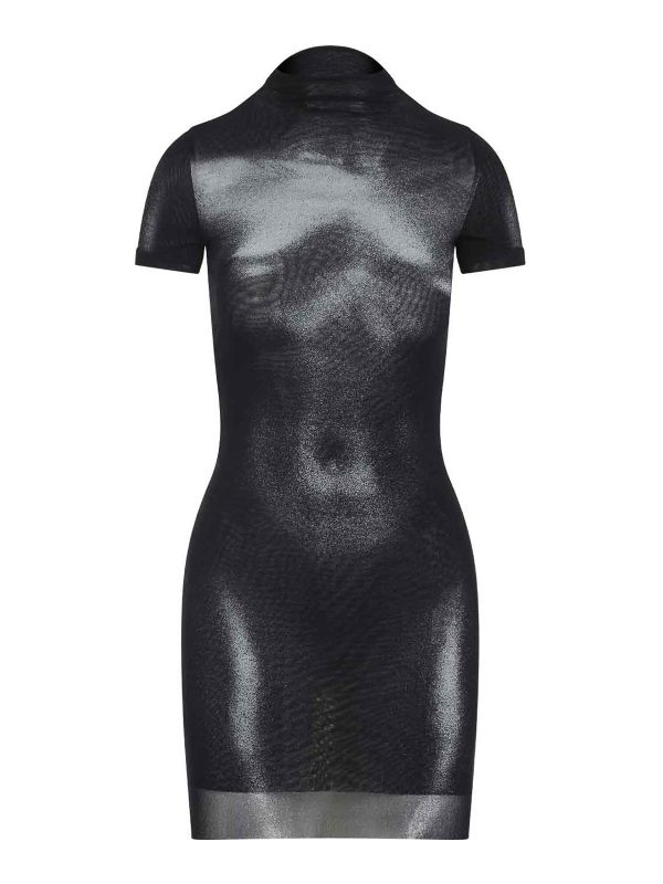 Jean Paul Gaultier Robe Courte - Noir
