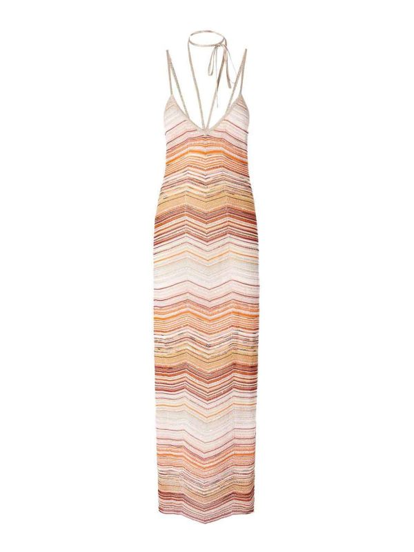 Missoni Robe Au Genou - Multicolore