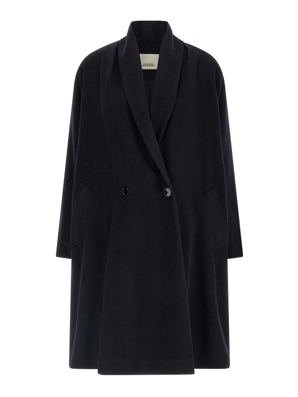 Isabel Marant Manteau Court - Noir