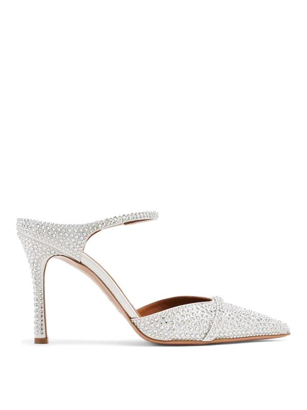 Malone Souliers Mules - Blanc