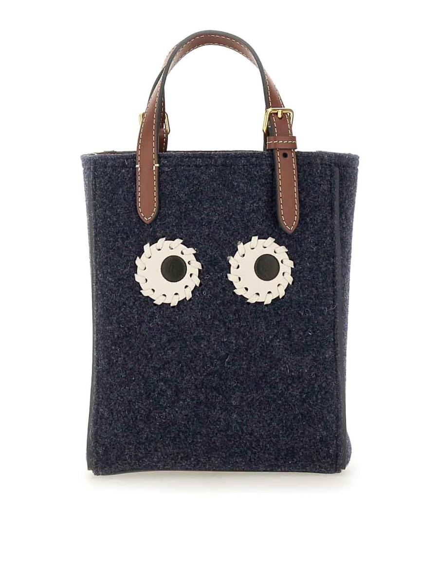 Anya Hindmarch Sac Cabas - Bleu