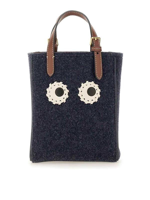 Anya Hindmarch Sac Cabas - Bleu