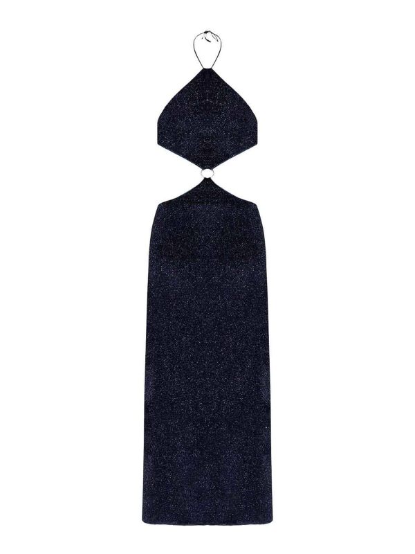 Oséree Robe Au Genou - Bleu
