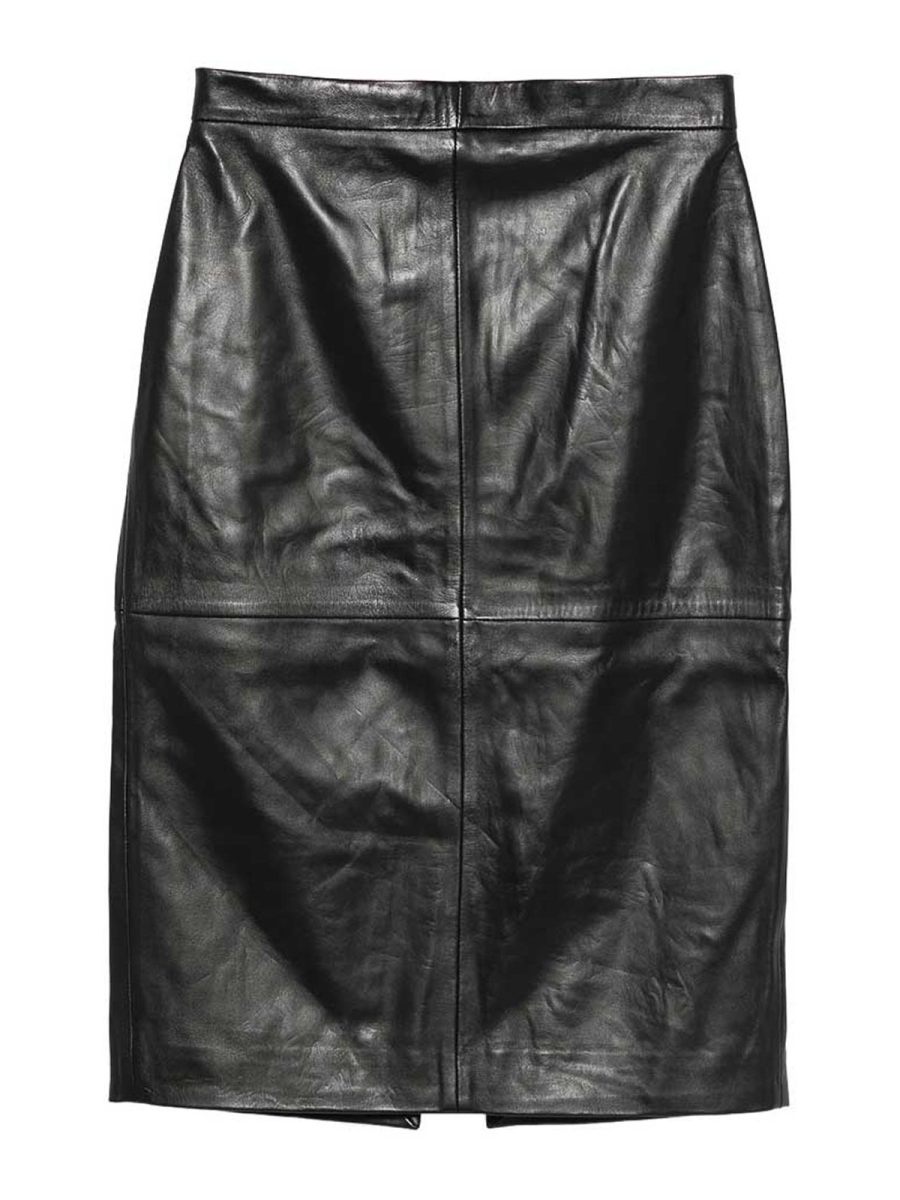 Iro Jupe En Cuir - Noir
