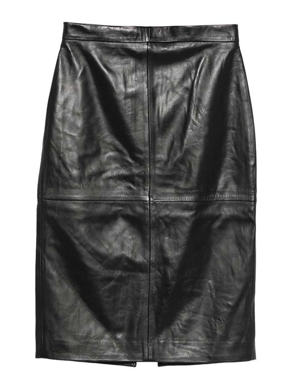 Iro Jupe En Cuir - Noir