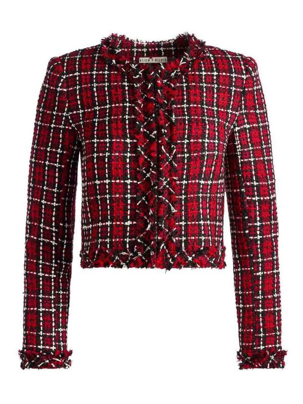 Alice+Olivia Veste Casual - Rouge