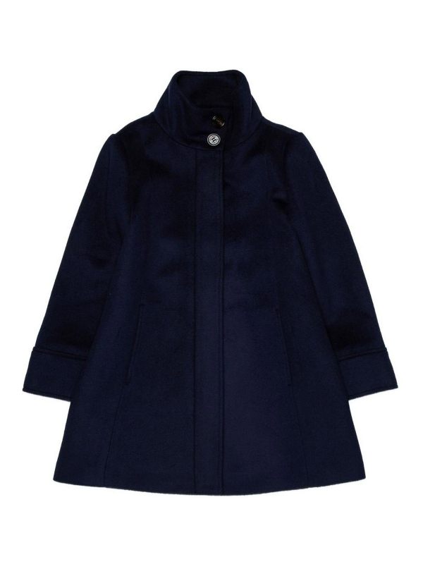 Max & Co. Manteau Au Genou - Bleu