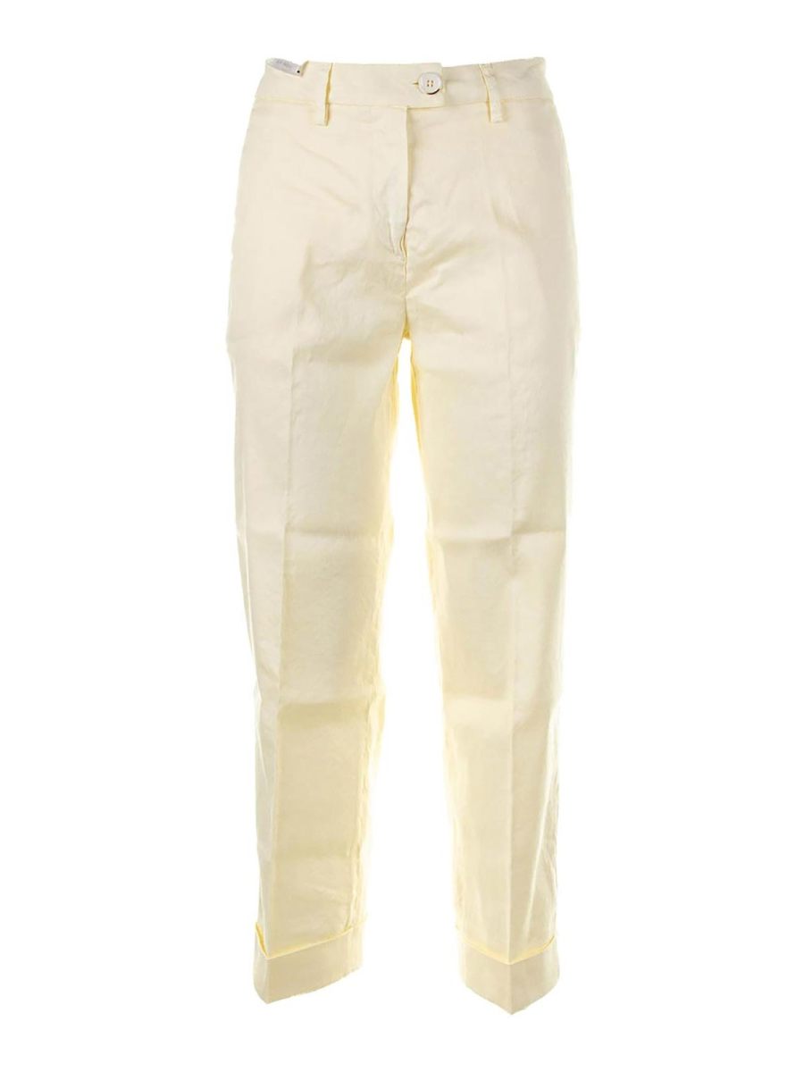 Re-Hash Pantalons Décontractés - Jaune