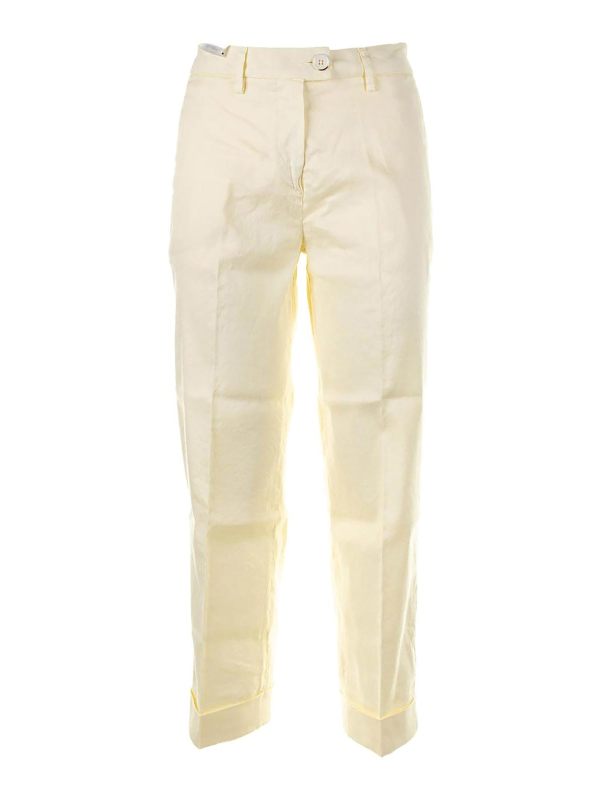 Re-Hash Pantalons Décontractés - Jaune