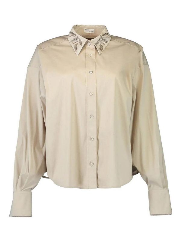 Brunello Cucinelli Chemise - Beige