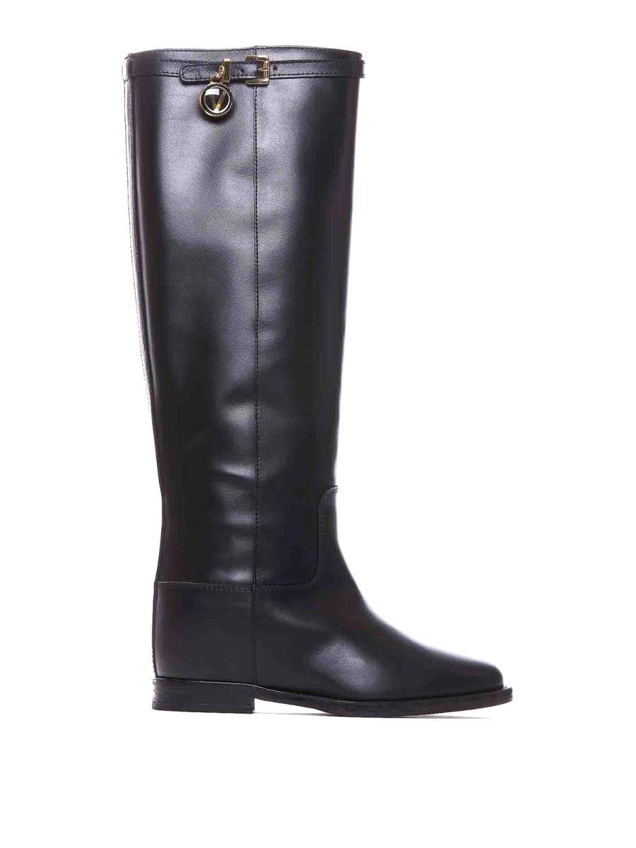 Via Roma 15 Bottes - Noir