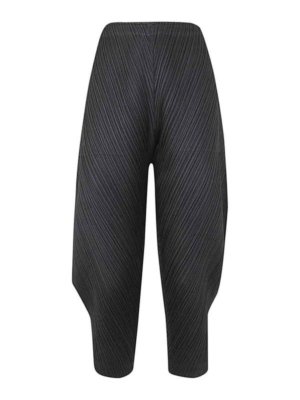 Pleats Please Issey Miyake Pantalon noir