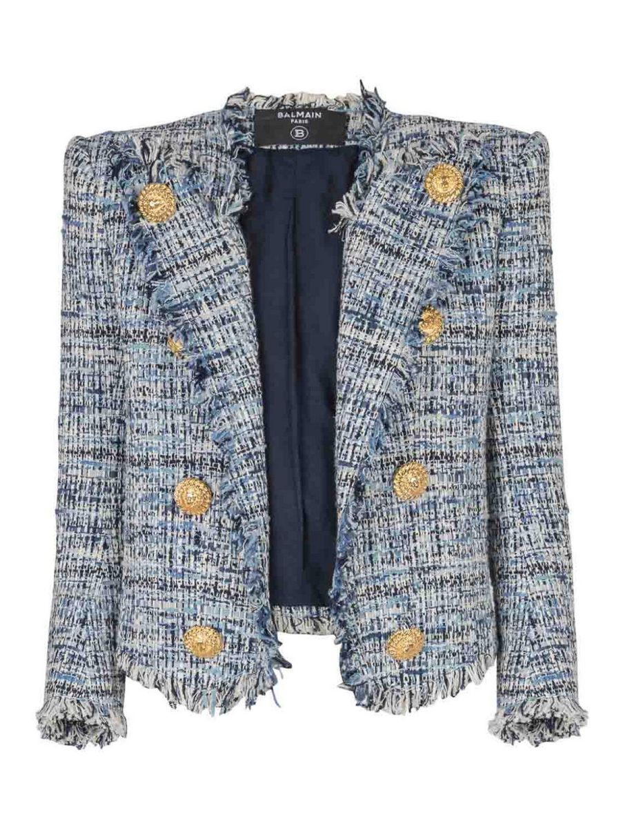 Balmain Blazer - Bleu