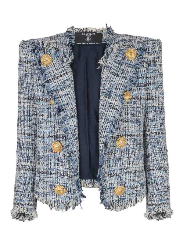 Balmain Blazer - Bleu