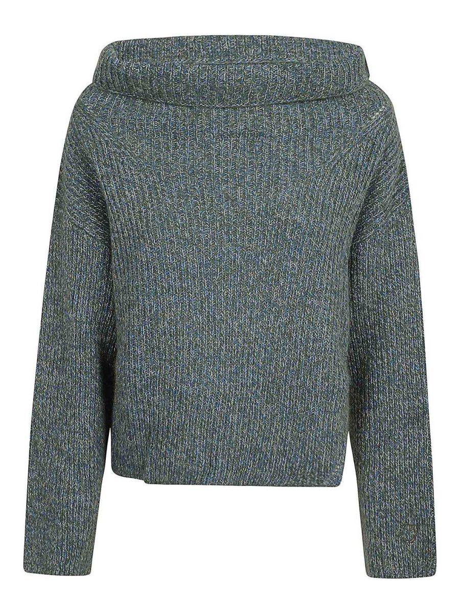 Pinko Pull Col Bateau - Vert