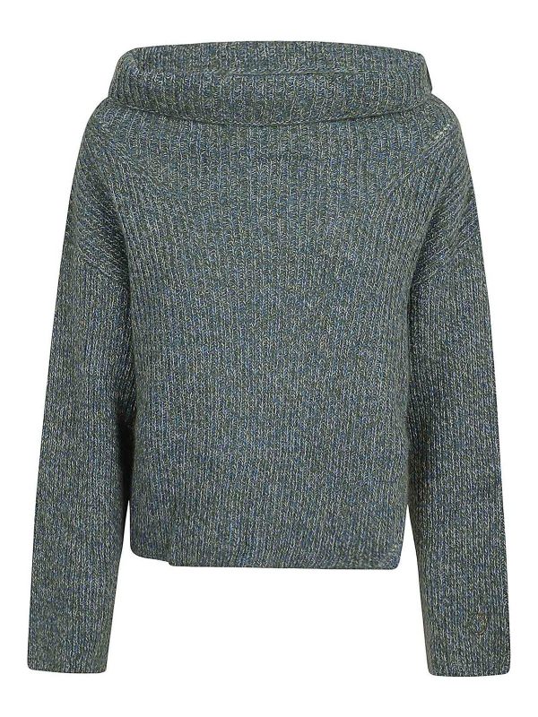 Pinko Pull Col Bateau - Vert