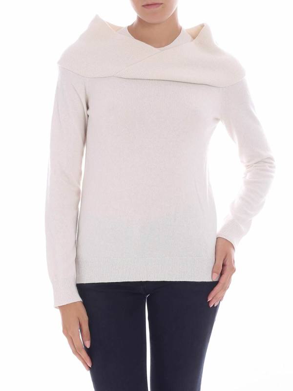 Fuzzi Pull Col Roulé - Blanc