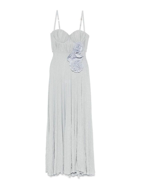 Elisabetta Franchi Robe Au Genou - Bleu